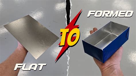 metal strips for box making|how to cut sheet metal box.